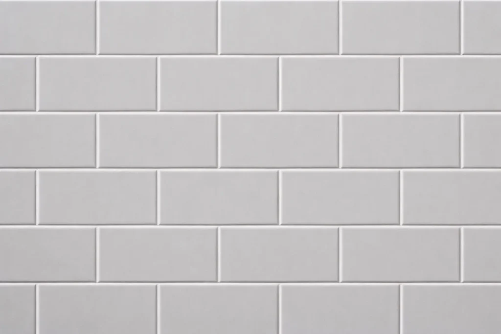 układ płytek ceramicznych cegiełka